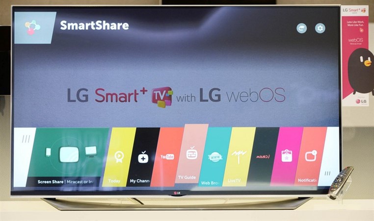 LG TO SHOWCASE MORE INTUITIVE  WEBOS 2.0 SMART TV PLATFORM AT CES 2015